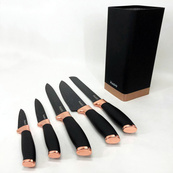 Универсальный кухонный ножевой набор Magio MG-1092 5 шт, набор ножей для кухни, набор кухонных ножей. Изображение №10