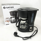 Кофеварка капельная Satori SCM-600-PBL, 650 Вт, Маленькая кофемашина для дома, Маленькая кофемашина. Изображение №2