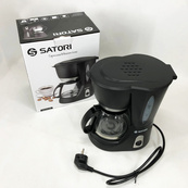 Кофеварка капельная Satori SCM-600-PBL, 650 Вт, Маленькая кофемашина для дома, Маленькая кофемашина. Изображение №3