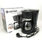 Кофеварка капельная Satori SCM-600-PBL, 650 Вт, Маленькая кофемашина для дома, Маленькая кофемашина. Изображение №4