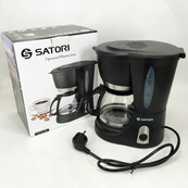 Кофеварка капельная Satori SCM-600-PBL, 650 Вт, Маленькая кофемашина для дома, Маленькая кофемашина. Изображение №6