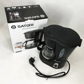 Кофеварка капельная Satori SCM-600-PBL, 650 Вт, Маленькая кофемашина для дома, Маленькая кофемашина. Изображение №8