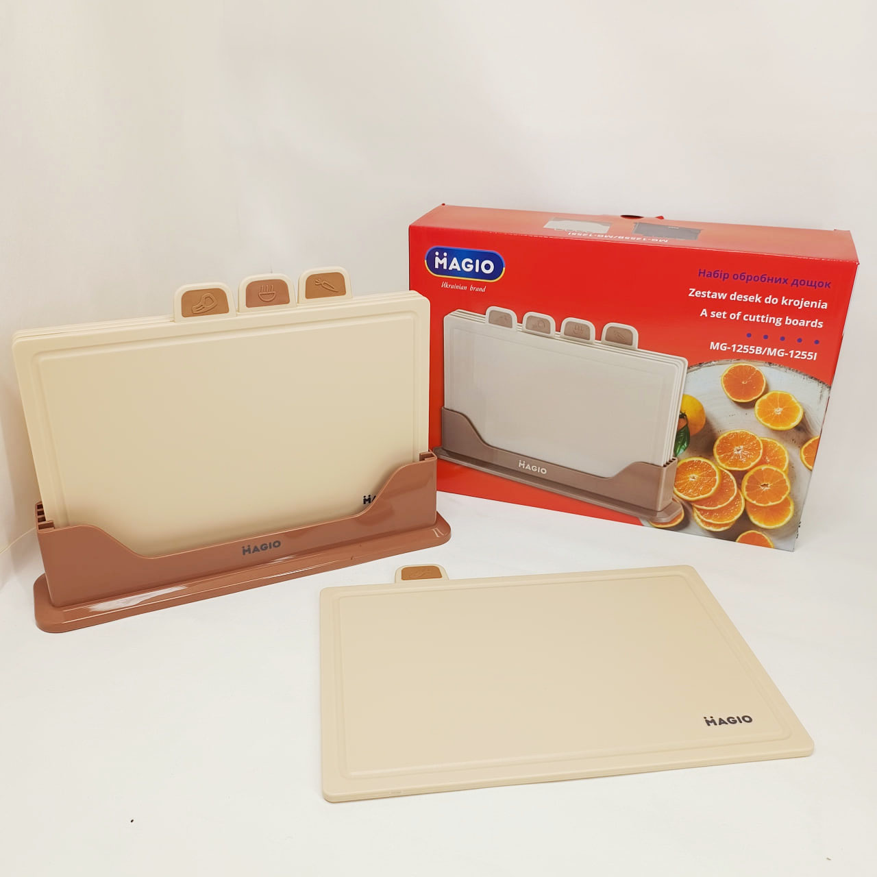 Набір обробних дощок Magio MG-1255I 5 предметів Набір обробних дощок Magio MG-1255I 5 предметів