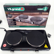 Настільна плита VILGRAND VHP182F Black 2500Вт. Зображення №7