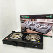 Електроплита Vilgrand VHP162D BLACK 2000Вт. Зображення №2 Електроплита Vilgrand VHP162D BLACK 2000Вт. Зображення №2