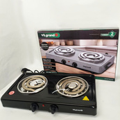 Електроплита Vilgrand VHP162D BLACK 2000Вт. Зображення №4 Електроплита Vilgrand VHP162D BLACK 2000Вт. Зображення №4