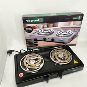 Електроплита Vilgrand VHP162D BLACK 2000Вт. Зображення №5 Електроплита Vilgrand VHP162D BLACK 2000Вт. Зображення №5