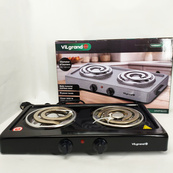 Електроплита Vilgrand VHP162D BLACK 2000Вт. Зображення №7 Електроплита Vilgrand VHP162D BLACK 2000Вт. Зображення №7