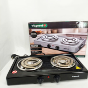 Електроплита Vilgrand VHP162D BLACK 2000Вт. Зображення №8 Електроплита Vilgrand VHP162D BLACK 2000Вт. Зображення №8