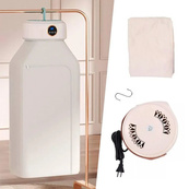 Сушарка електрична, для одягу підвісна складана з таймером та чохлом. Зображення №5