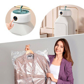 Сушарка електрична, для одягу підвісна складана з таймером та чохлом. Зображення №9