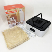 Сушарка електрична, для одягу підвісна складана з таймером та чохлом. Зображення №11