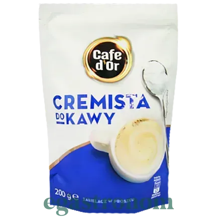 Вершки сухі до кави Кофедор Cafe d'Or do kawy 200g 20шт/ящ Вершки сухі до кави Кофедор Cafe d'Or do kawy 200g 20шт/ящ
