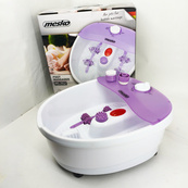 Гидромассажная ванночка Mesko MS 2152 массажер для ног + насадки пузырьковый, вибрационный и сухой массаж. Изображение №2