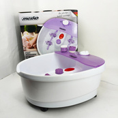 Гидромассажная ванночка Mesko MS 2152 массажер для ног + насадки пузырьковый, вибрационный и сухой массаж. Изображение №3