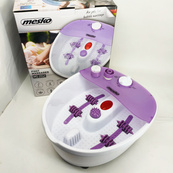 Гидромассажная ванночка Mesko MS 2152 массажер для ног + насадки пузырьковый, вибрационный и сухой массаж. Изображение №4