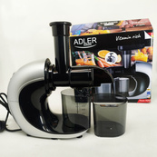 Соковыжималка шнековая для цитрусовых фруктов и овощей Adler AD 4130 домашняя электрическая на 150Вт. Изображение №7