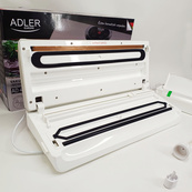 Вакуумный упаковщик для продуктов электрический Adler AD 4503. Изображение №6