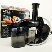 Соковыжималка шнековая для цитрусовых фруктов и овощей Adler AD 4130 домашняя электрическая на 150Вт. Изображение №8