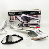 Отпариватель и утюг Adler AD 5044 1800Вт вертикальное и горизонтальное глажение керамическая подошва. Изображение №4