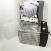 Сушилка для овощей и фруктов Adler AD 6660 600Вт пищевой дегидратор. Изображение №6