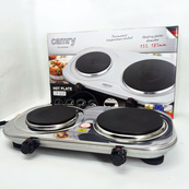 Электрическая настольная плита Camry CR 6511 переносная варочная панель на 2 конфорки 2500Вт. Изображение №4
