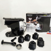 Капсульная кофемашина Camry CR 4414 3000Вт рожковая для молотого кофе и 5 адаптеров для капсул Black. Изображение №4