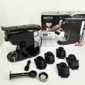 Капсульная кофемашина Camry CR 4414 3000Вт рожковая для молотого кофе и 5 адаптеров для капсул Black. Изображение №10