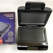 Бутербродниця MAGIO MG-378 750 Вт з антипригарним покриттям, Настільний гриль електричний-притискний. Зображення №6