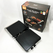 Электрогриль с сендвичницей и таймером 2000 Вт с регулировкой температуры. Изображение №4