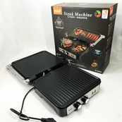 Электрогриль с сендвичницей и таймером 2000 Вт с регулировкой температуры. Изображение №6