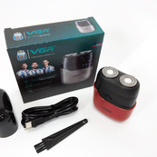 Электробритва VGR V-345. Цвет: красный. Изображение №5