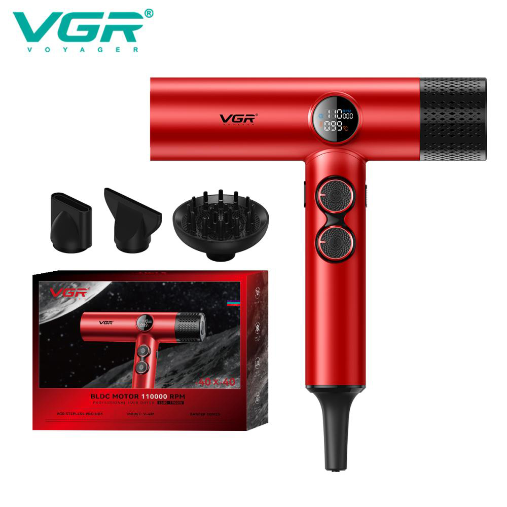 Фен профессиональный VGR V-401 RED Фен профессиональный VGR V-401 RED