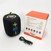 Портативна Bluetooth колонка TG658 8W з RGB підсвічуванням, Бездротова колонка потужна. Колір: чорний. Зображення №2