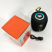 Портативна Bluetooth колонка TG658 8W з RGB підсвічуванням, Бездротова колонка потужна. Колір: чорний. Зображення №7