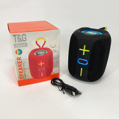 Портативна Bluetooth колонка TG658 8W з RGB підсвічуванням, Бездротова колонка потужна. Колір: чорний. Зображення №9