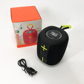 Портативна Bluetooth колонка TG658 8W з RGB підсвічуванням, Бездротова колонка потужна. Колір: чорний. Зображення №10