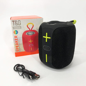 Портативна Bluetooth колонка TG658 8W з RGB підсвічуванням, Бездротова колонка потужна. Колір: чорний. Зображення №11