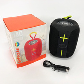 Портативна Bluetooth колонка TG658 8W з RGB підсвічуванням, Бездротова колонка потужна. Колір: чорний. Зображення №12