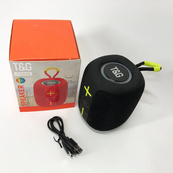 Портативна Bluetooth колонка TG658 8W з RGB підсвічуванням, Бездротова колонка потужна. Колір: чорний. Зображення №13