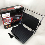 Гриль прижимной Crownberg CB-1067, Электрический контактный гриль для дома с терморегулятором 2000Вт. Изображение №6 Гриль прижимной Crownberg CB-1067, Электрический контактный гриль для дома с терморегулятором 2000Вт. Изображение №6