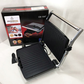 Гриль прижимной Crownberg CB-1067, Электрический контактный гриль для дома с терморегулятором 2000Вт. Изображение №7 Гриль прижимной Crownberg CB-1067, Электрический контактный гриль для дома с терморегулятором 2000Вт. Изображение №7