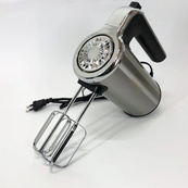 Міксер ручний електричний Rainberg RB-1012 600W Нержавіюча сталь, ручний міксер для кухні, потужний міксер. Зображення №12