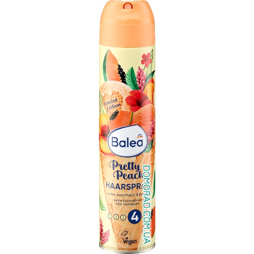 Balea Лак для волосся Pretty Peach 300ml Balea Лак для волосся Pretty Peach 300ml