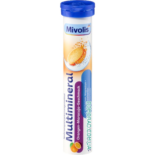 Mivolis Шипучі вітаміни Multi-Mineral 20шт. Mivolis Шипучі вітаміни Multi-Mineral 20шт.