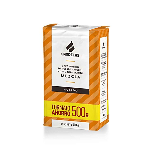 Кава мелена Candelas Mezcla 500 г розвакумована Кава мелена Candelas Mezcla 500 г розвакумована