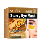 Патчі під очі зволожувальні Sadoer 24К Golden Collagen Starry Sky, 60 шт.. Изображение №2