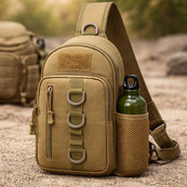 Тактична сумка через плече Cordura 1000D слінг з системою MOLLE. Зображення №2