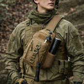 Тактична сумка через плече Cordura 1000D слінг з системою MOLLE. Зображення №5