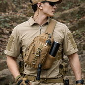 Тактична сумка через плече Cordura 1000D слінг з системою MOLLE. Зображення №6